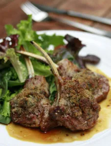 Costolette di agnello allo zenzero