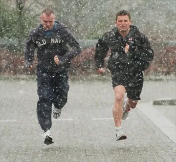 correre al freddo