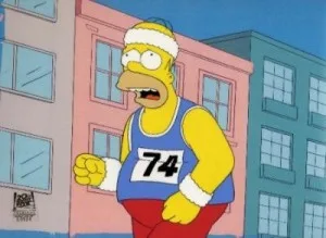 Homer Simpson Runner