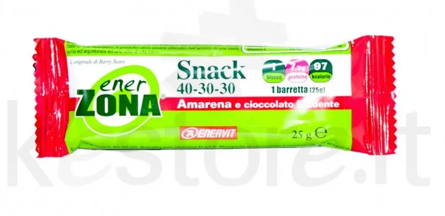 barretta enerzona amarena cioccolato