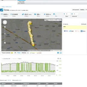 Allenamento runtastic web